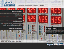 Tablet Screenshot of futurecontrols.com